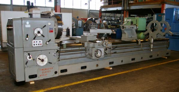 36" x 157" TIMEMASTER ... LATHE 4.09" SPINDLE HOLE